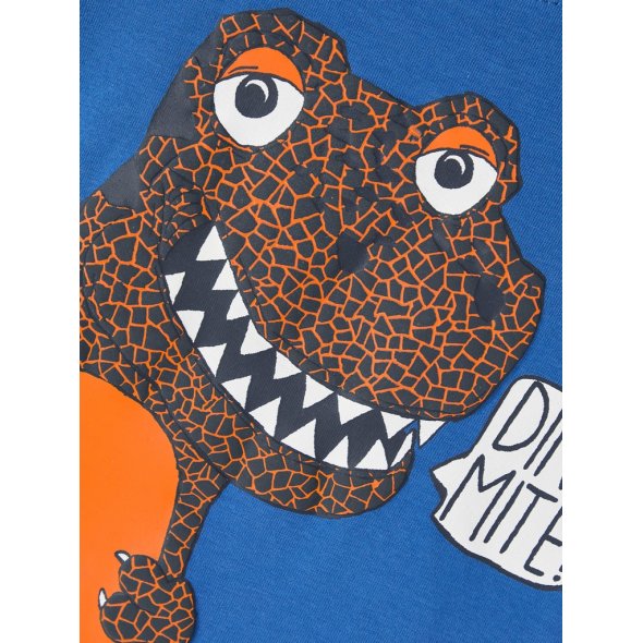 Μπλούζα "Dino Mite" μπλε