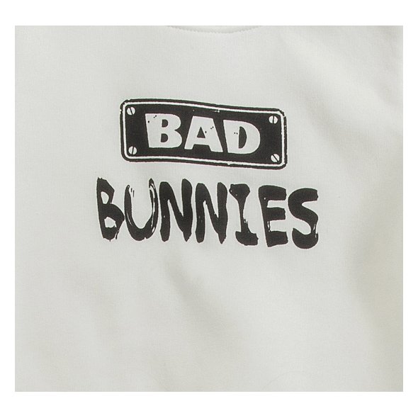 Σετ φόρμας "Bad Bunnies" λευκό