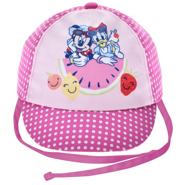 Βρεφικό Καπέλο "Minnie and Daisy" με κορδόνι 