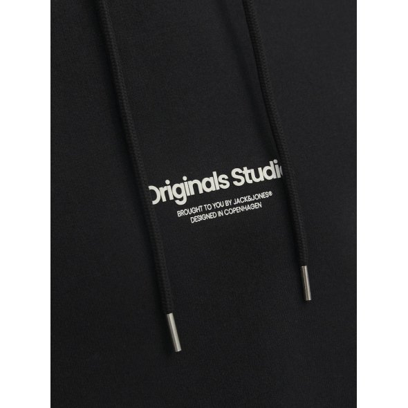 Μπλούζα φούτερ ανδρική "Originals studio" μαύρη