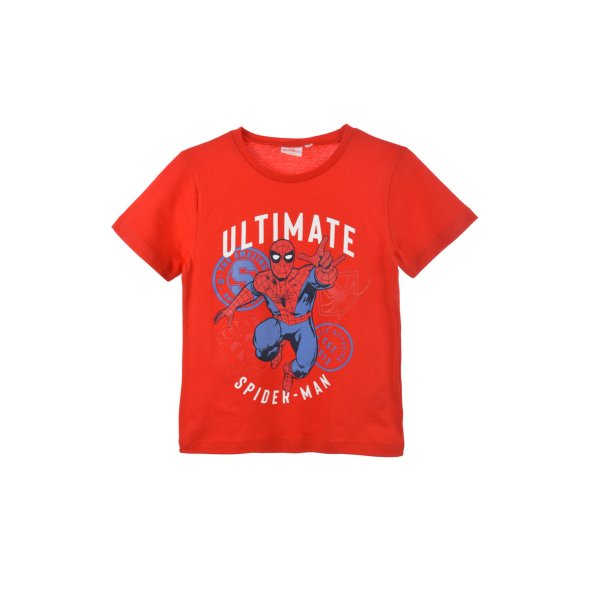 Μπλούζα κοντομάνικη αγόρι "Ultimate Spider-Man" κόκκινη