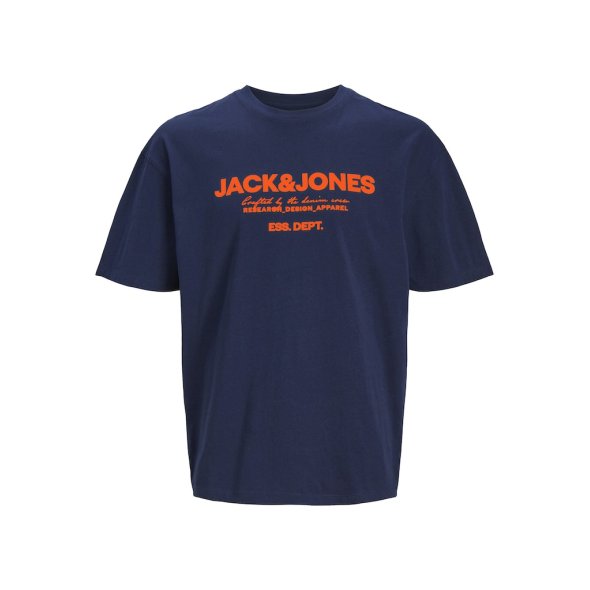Μπλούζα κοντομάνικη ανδρική "Jack & Jones" μπλε