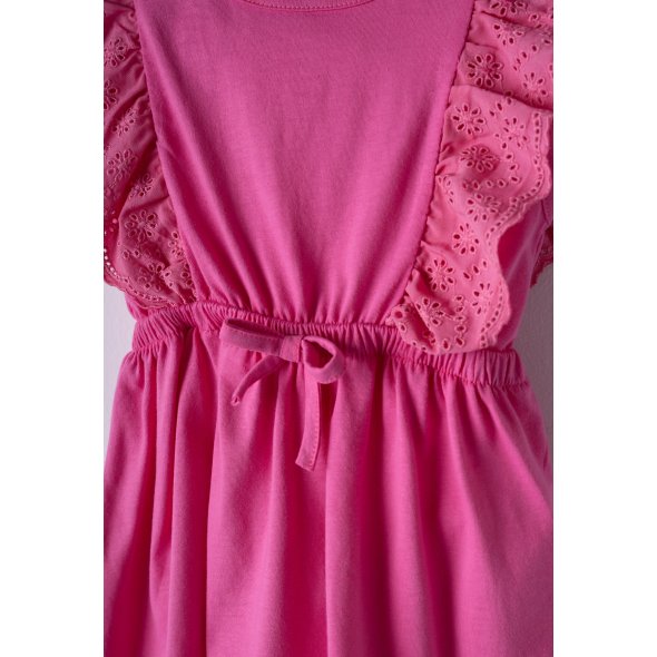 Φόρεμα κορίσι "Gipur" ροζ