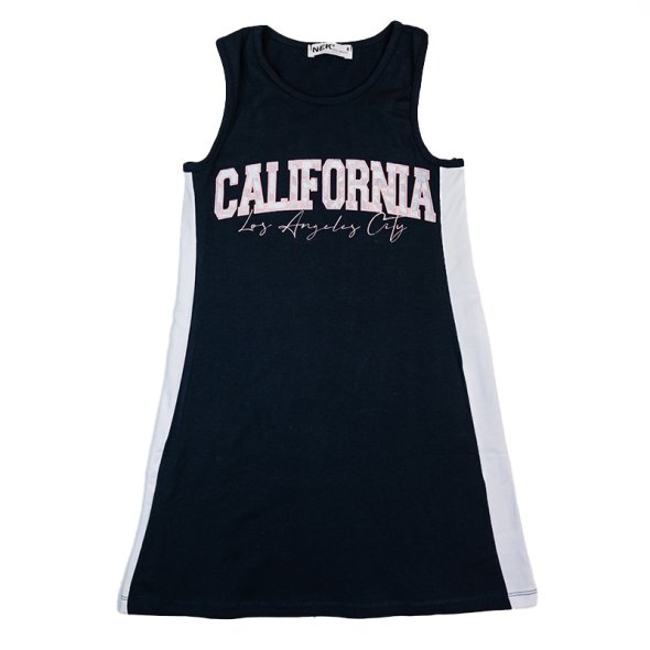 Φόρεμα μακό "California" μπλε