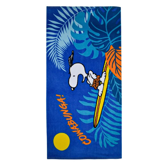 Αυθεντική πετσέτα θαλάσσης "Snoopy" (70X140)