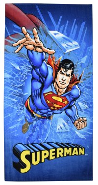 Αυθεντική πετσέτα θαλάσσης "Superman" (70X140)