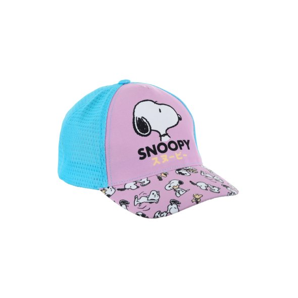 Καπέλο "Snoopy" λιλά-γαλάζιο