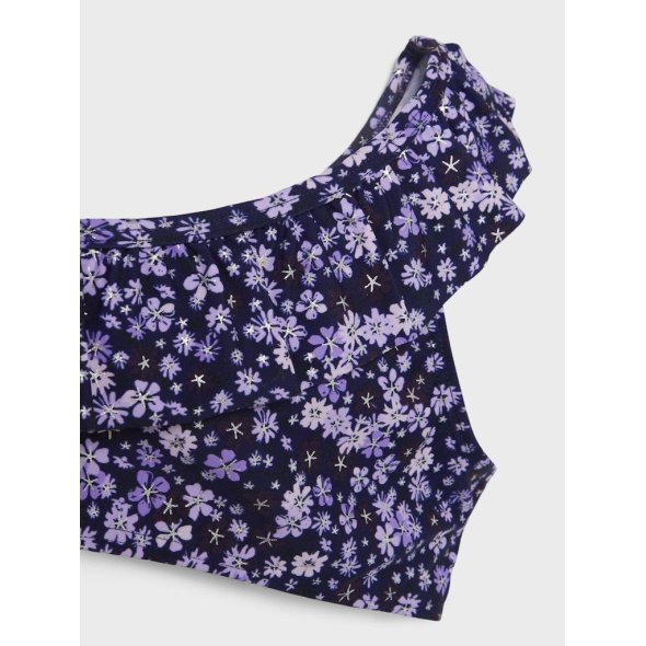 Μπικίνι "Purple flowers" μωβ