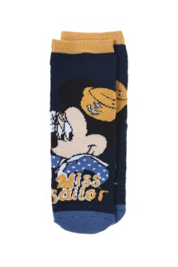 Αντιολισθητικές κάλτσες "Miss sailor" μπλε