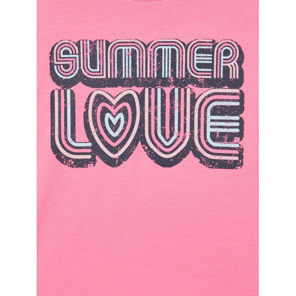 Μπλούζα "Summer Love" ροζ
