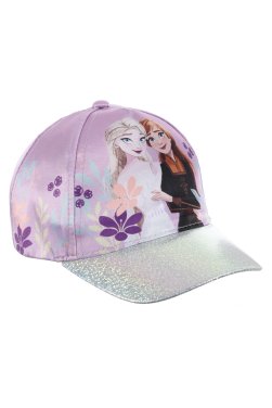 Καπέλο "Elsa and Anna" λιλά