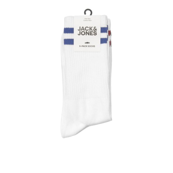 Σετ 5 ζευγάρια κάλτσες "Tennis" λευκό