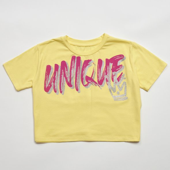 Μπλούζα "Unique" κίτρινη