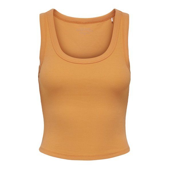 Μπλούζα αμάνικη γυναικεία "Easy" πορτοκαλί