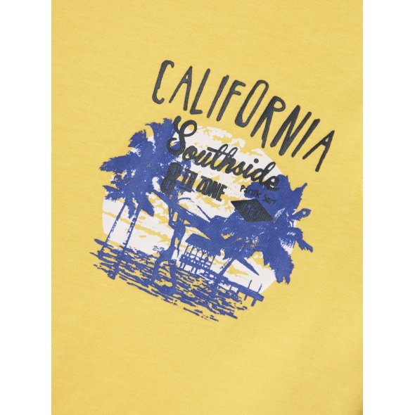 Μπλούζα αμάνικη αγόρι "California" κίτρινη