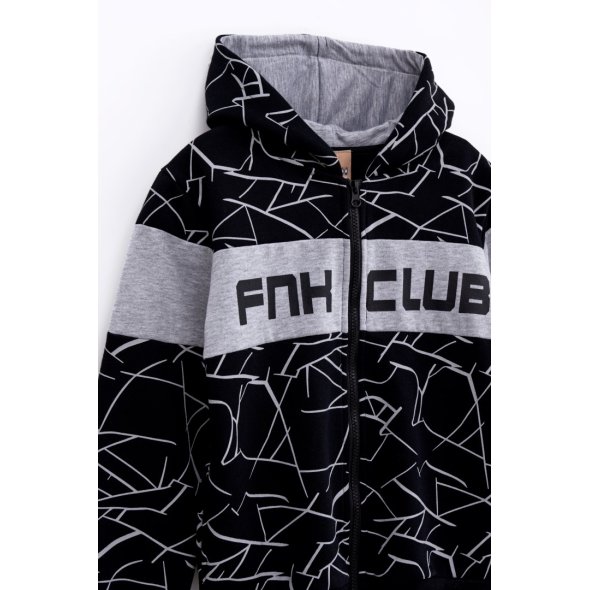 Σετ φόρμας "Fnk club" μαύρο