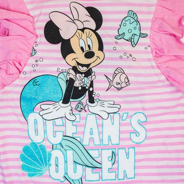 Μπλούζα "Ocean's queen" ροζ 