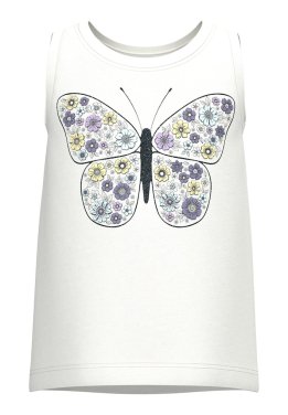 Μπλούζα "Butterfly" λευκή