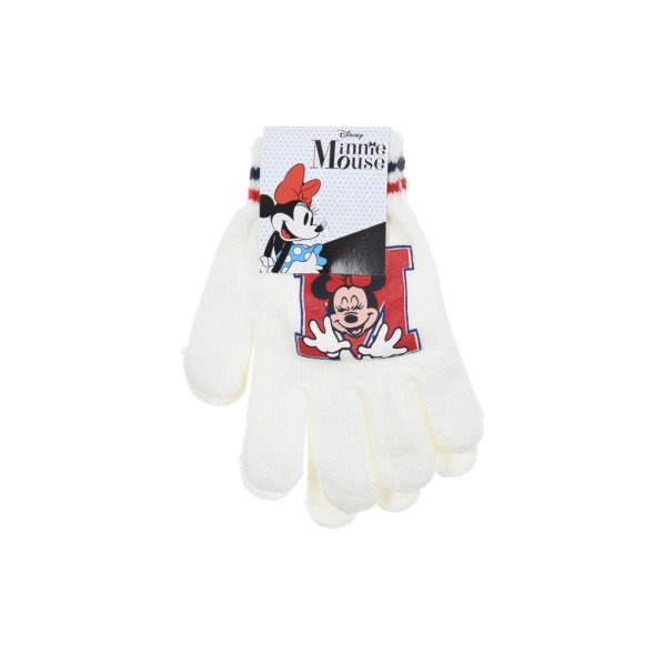 Γάντια "Minnie Mouse" εκρού