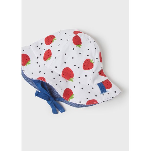Φορμάκι με καπέλο "Strawberry" μπλε
