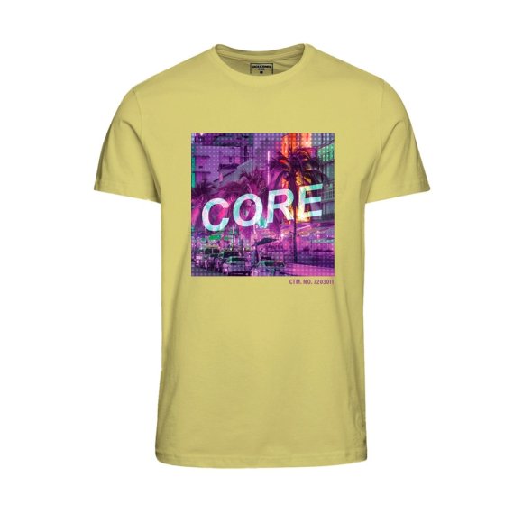 Μπλούζα "Town core" κίτρινη