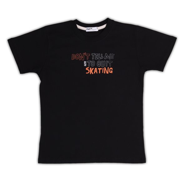 Σετ βερμούδα "Skating" μαύρο