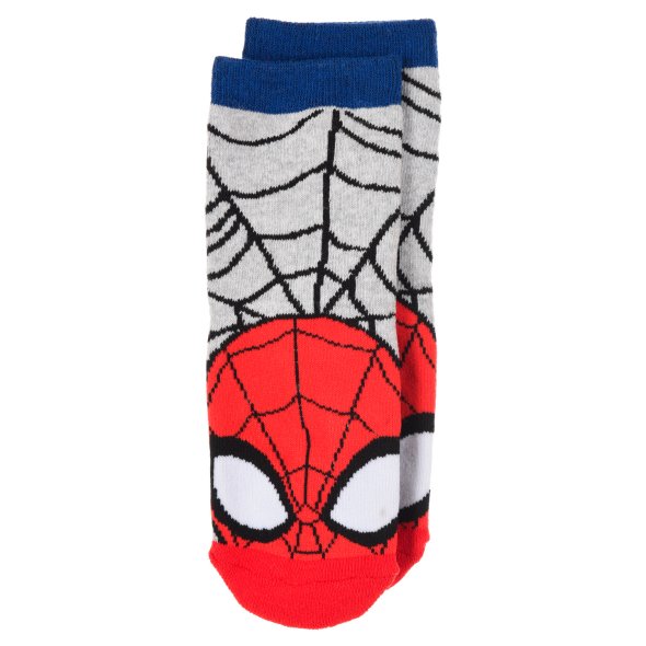 Αντιολισθητικές κάλτσες "Spider-Man" γκρι μελανζέ