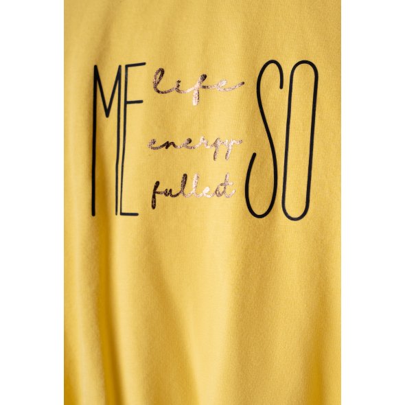 Μπλούζα "Me So" κίτρινη