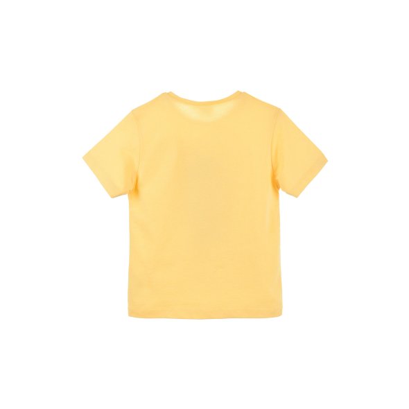 Μπλούζα κοντομάνικη αγόρι "Hello sunshine" κίτρινη