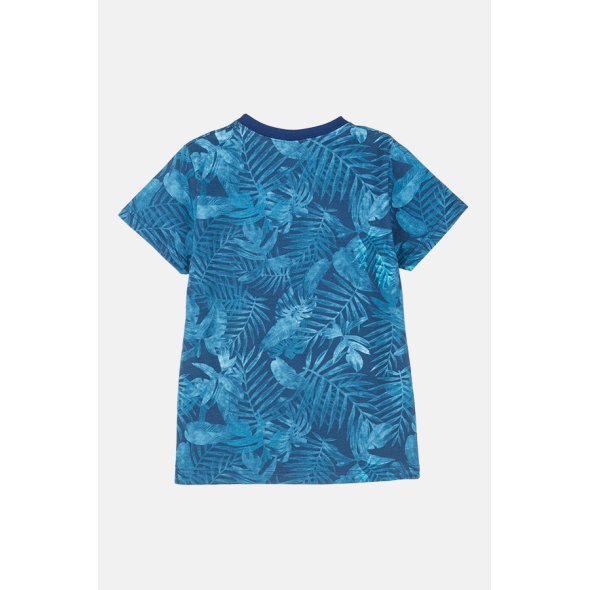 Μπλούζα μακό αγόρι "Tropical" μπλε