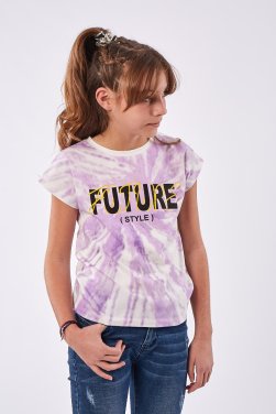 Μπλούζα "Future" μωβ