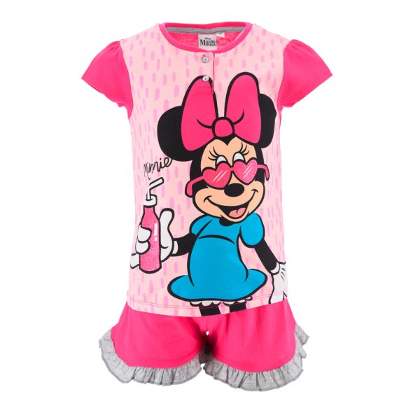 Πυτζάμα "Minnie Mouse" φούξια