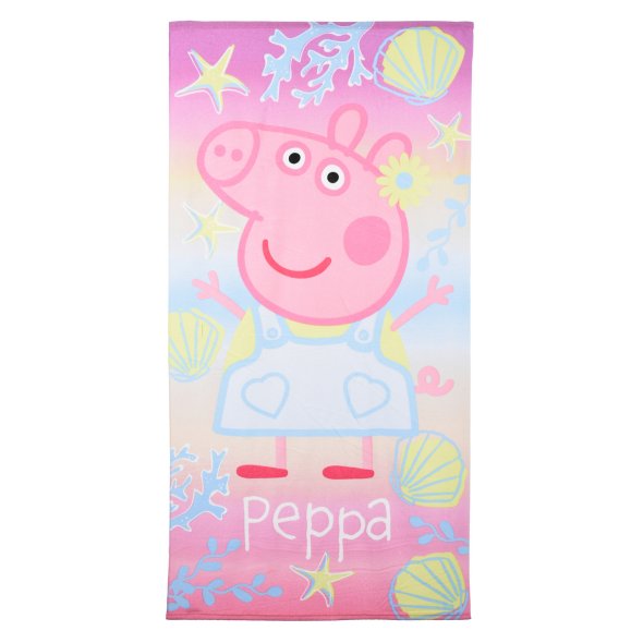 Αυθεντική πετσέτα θαλάσσης "Peppa Pig" (70X140)