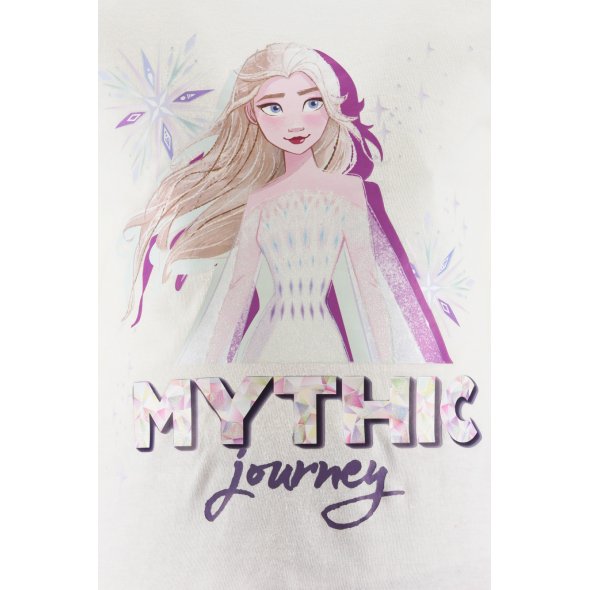 Πυτζάμα Frozen "Mythic journey" λευκή