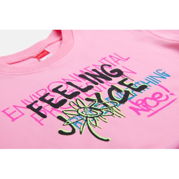 Σετ φόρμας εποχιακό "Feeling joyce" ροζ