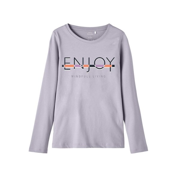 Μπλούζα "Enjoy" λιλά