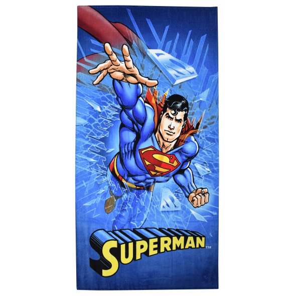 Αυθεντική πετσέτα θαλάσσης "Superman" (70X140)