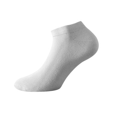 Κάλτσα κοντή Bamboo λευκή