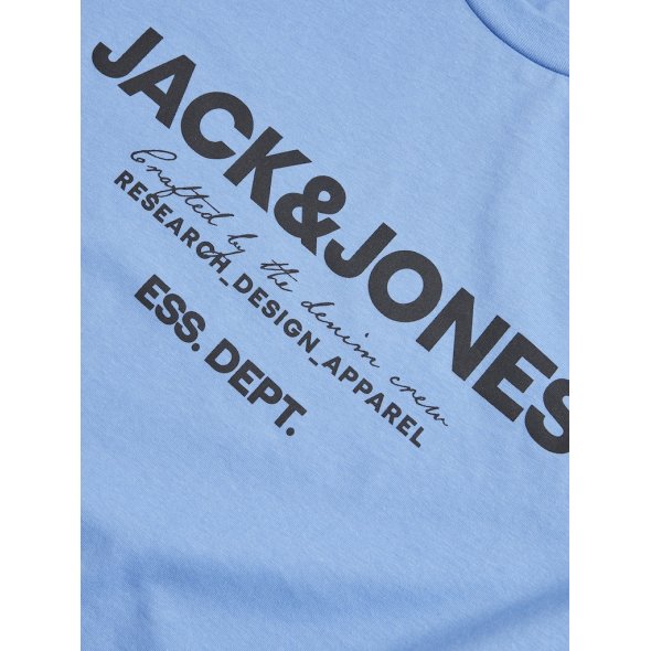 Μπλούζα κοντομάνικη ανδρική "Jack & Jones" γαλάζια