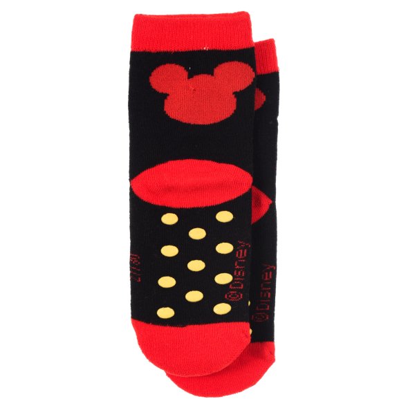 Αντιολισθητικές κάλτσες "Mickey mouse" μαύρο