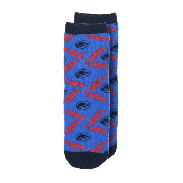 Αντιολισθητικές κάλτσες "Jurassic park" μπλε