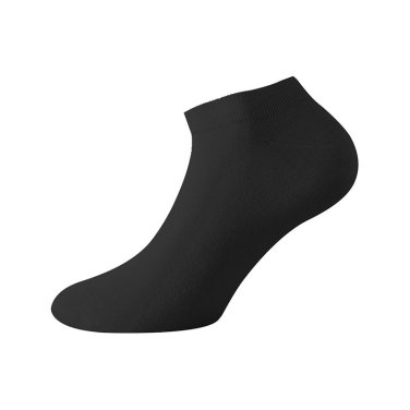 Κάλτσα κοντή Bamboo "Walk" μαύρη