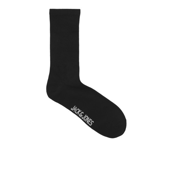 Σετ 5 ζευγάρια κάλτσες "Jacabasic Tennis" μαύρο