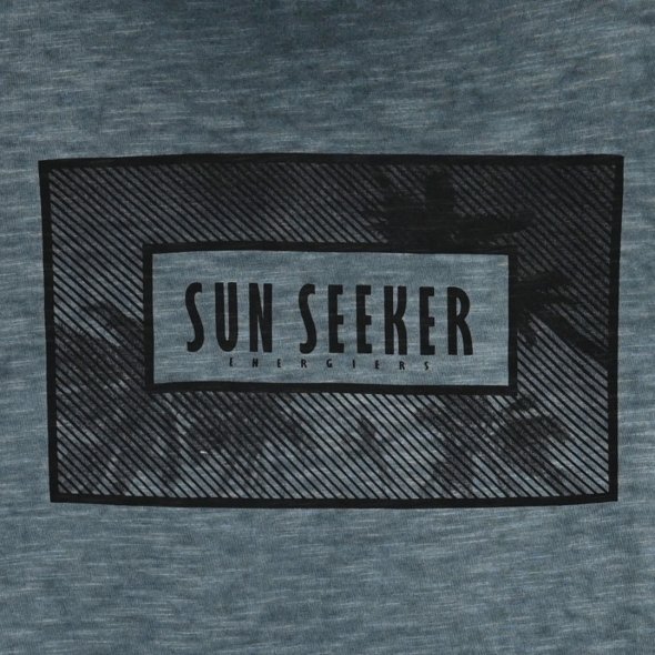 Μπλούζα κοντομάνικη αγόρι "Sun seeker" ραφ