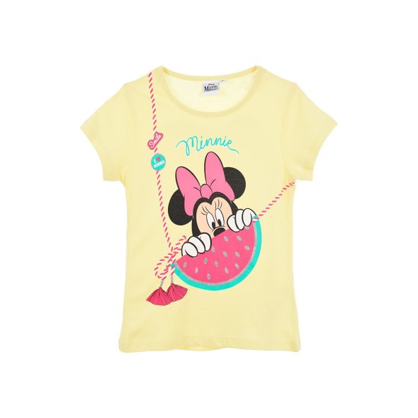Μπλούζα Minnie Mouse "Smile" κίτρινη
