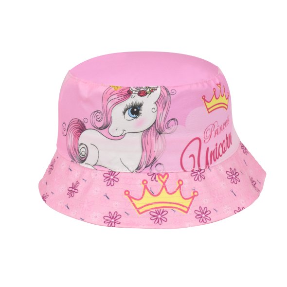 Στρογγυλό καπέλο "Princess Unicorn" ροζ