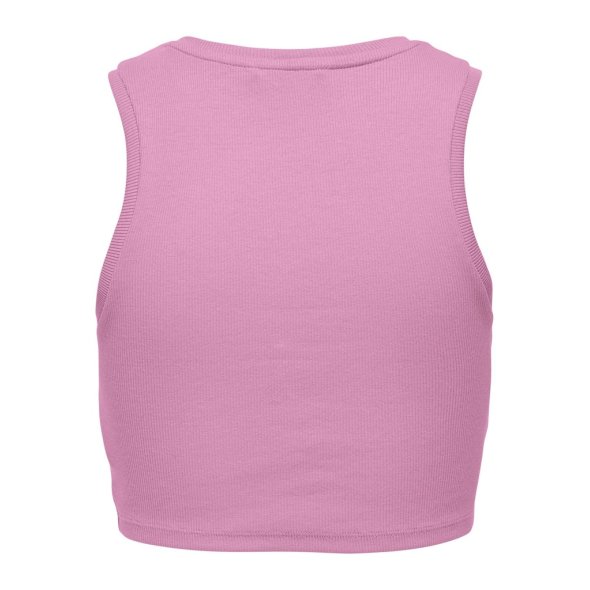 Μπλούζα crop top γυναικεία "Vilma" ροζ