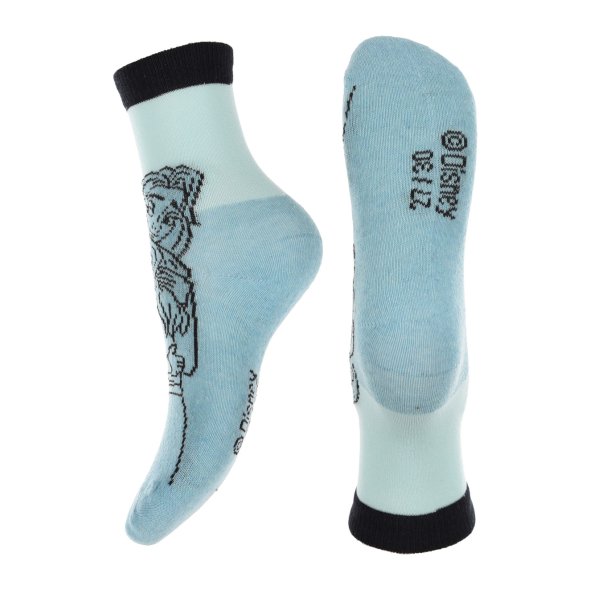 Σετ 3 ζευγάρια κάλτσες "Frozen" γαλάζιες