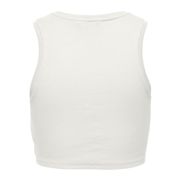 Μπλούζα crop top γυναικεία "Vilma" λευκή