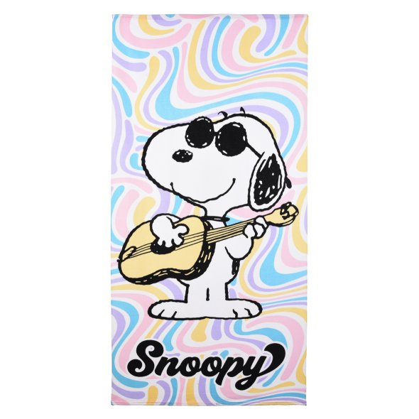 Αυθεντική πετσέτα θαλάσσης "Penuts Snoopy" (70X140)